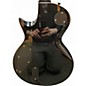 Used ESP ltd ec-1000 deluxe Black Solid Body Electric Guitar