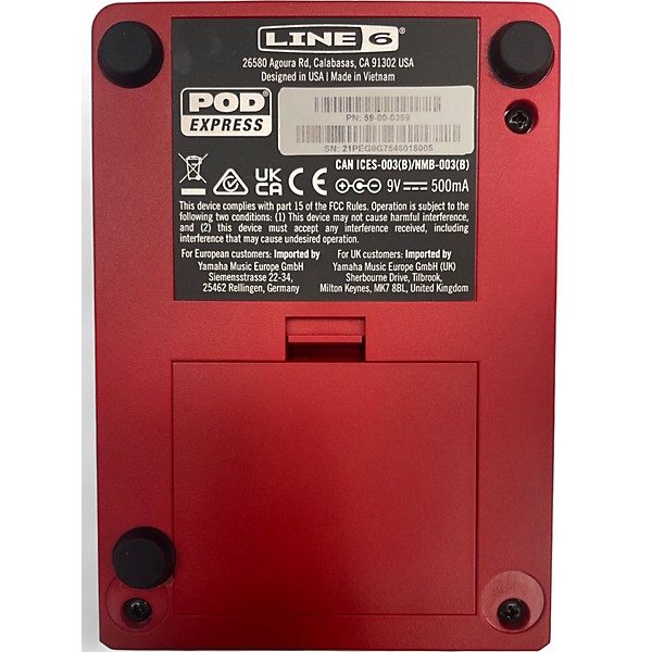 Used Line 6 Pod Express Effect Processor