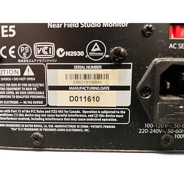 Used PreSonus Eris E5 Powered Monitor