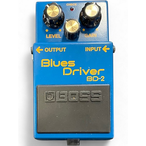 Used BOSS BD2 Blues Driver Effect Pedal