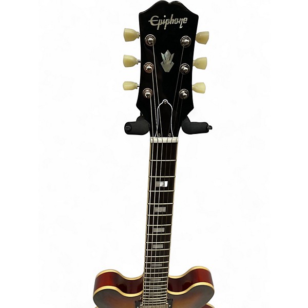 Used Epiphone ES-335 FIGURED IG 2 Color Sunburst Hollow Body Electric Guitar