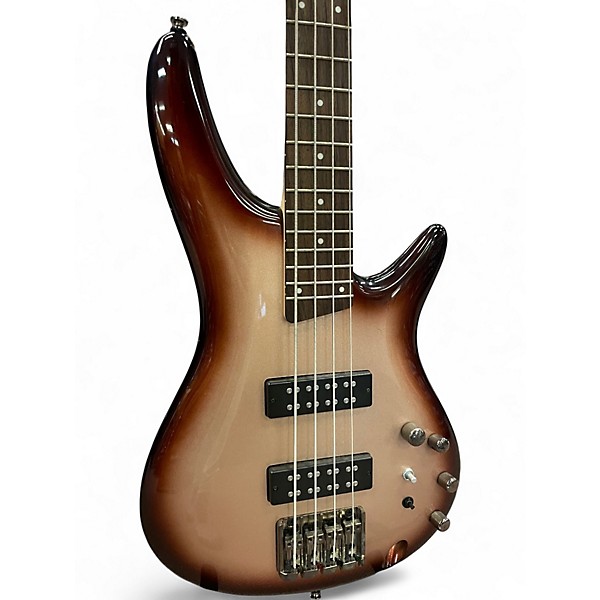 Used Ibanez SR300 Copper Burst Electric Bass Guitar