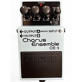 Used BOSS CE5 Chorus Ensemble Effect Pedal