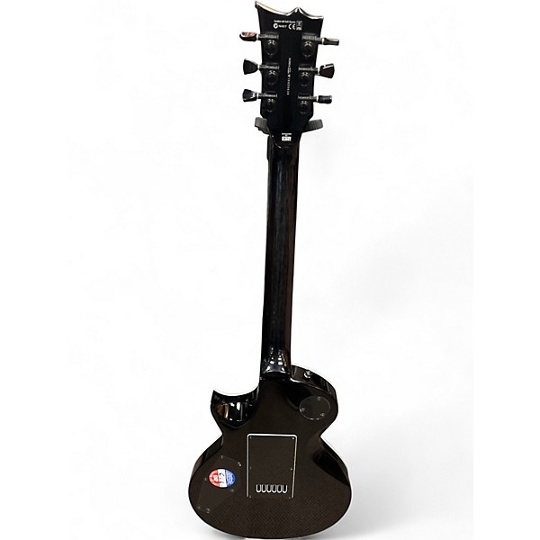 Used ESP LTD EC1000ET Trans Black Solid Body Electric Guitar
