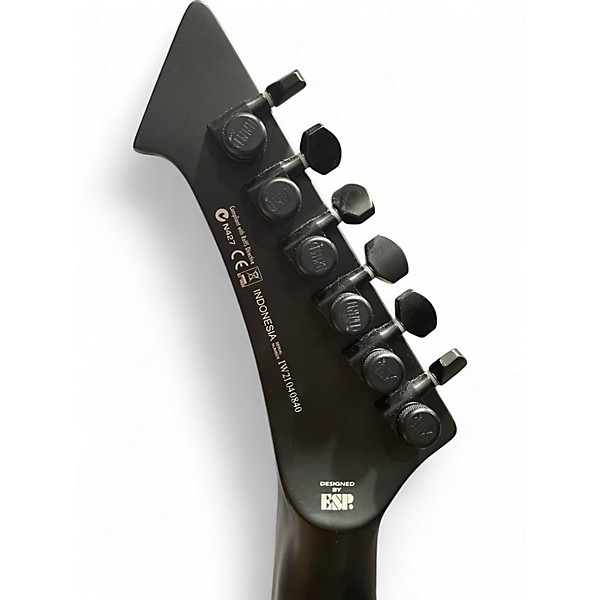 Used ESP LTD James Hetfield Snakebyte Black Solid Body Electric Guitar