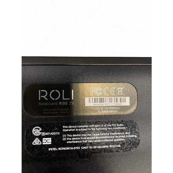 Used ROLI SEABOARD RISE 25 MIDI Controller
