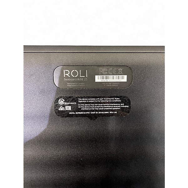 Used ROLI SEABOARD RISE 25 MIDI Controller