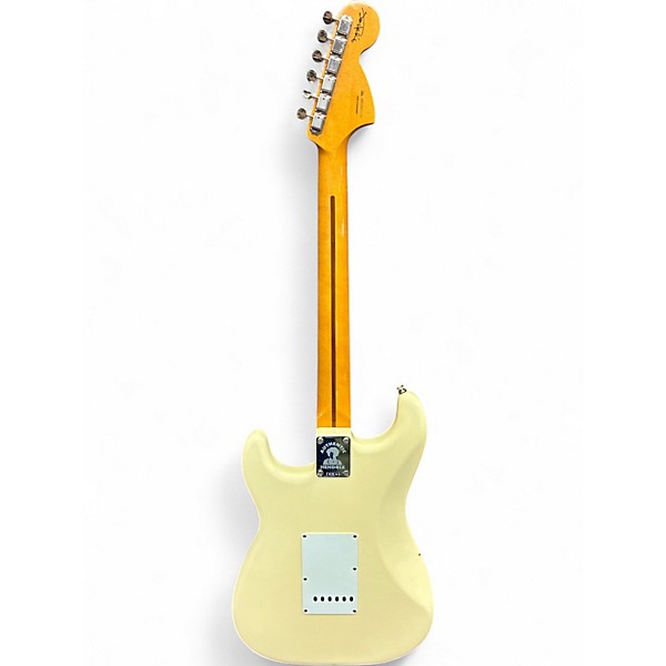 Used 2025 Fender Jimi Hendrix Stratocaster Olympic White Solid Body Electric Guitar