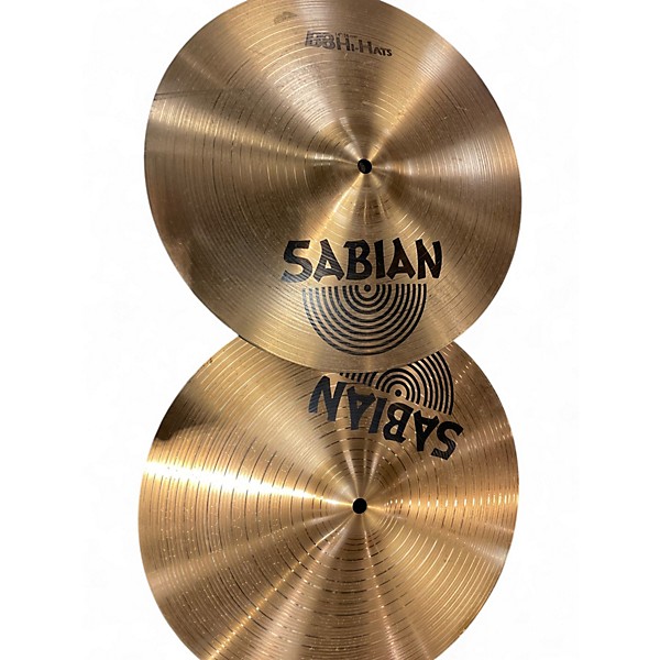 Used SABIAN 14in B8 Hi Hat Pair Cymbal