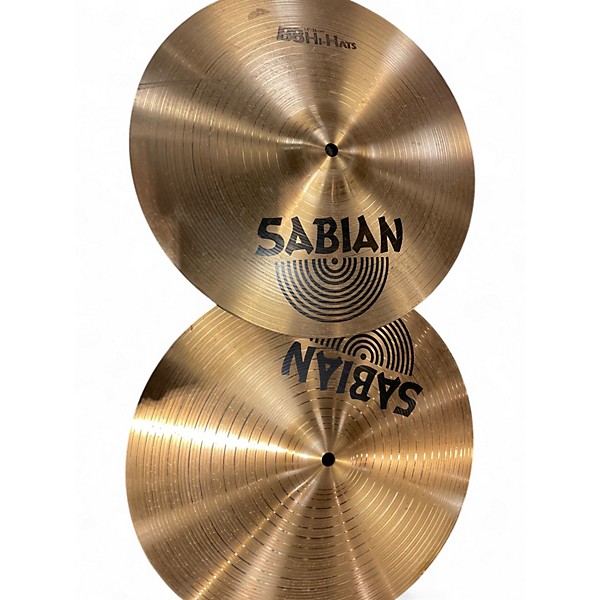 Used SABIAN 14in B8 Hi Hat Pair Cymbal