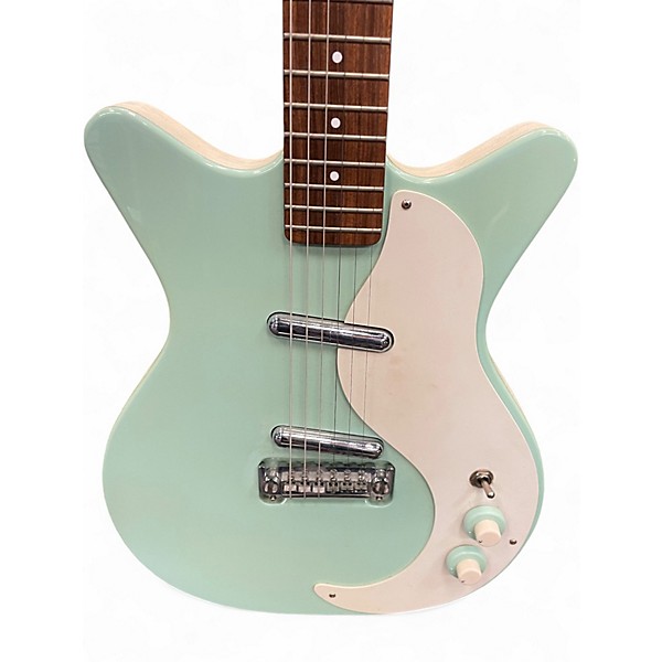 Used Danelectro 59m Nos Seafoam Green Solid Body Electric Guitar
