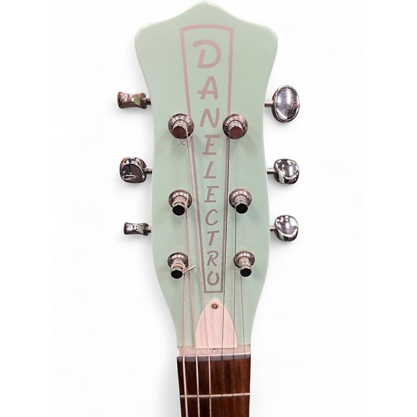 Used Danelectro 59m Nos Seafoam Green Solid Body Electric Guitar