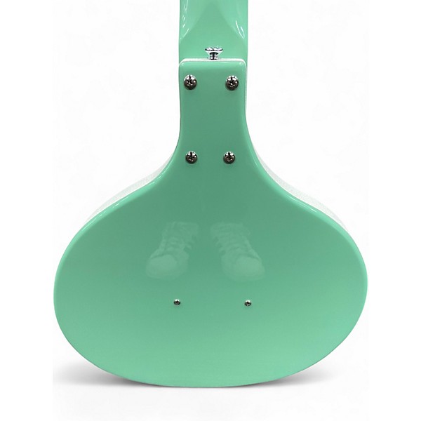 Used Danelectro Baby Sitar Seafoam Green Solid Body Electric Guitar