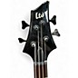 Used ESP LTD B154 Trans Blue Electric Bass Guitar