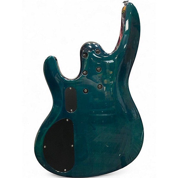 Used ESP LTD B154 Trans Blue Electric Bass Guitar