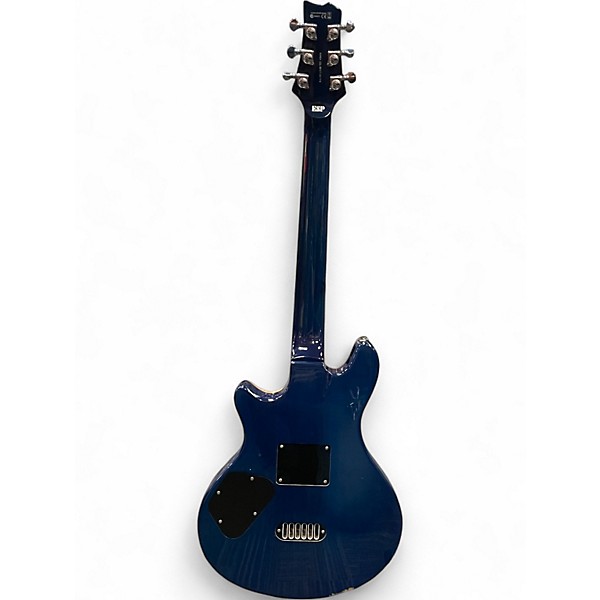 Used ESP LTD PB500 Trans Blue Solid Body Electric Guitar
