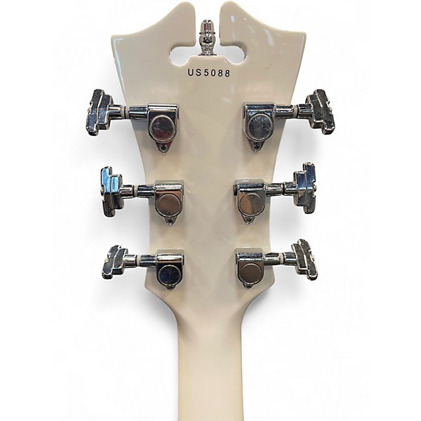 Used D'Angelico Premier Series DC Classic White Hollow Body Electric Guitar