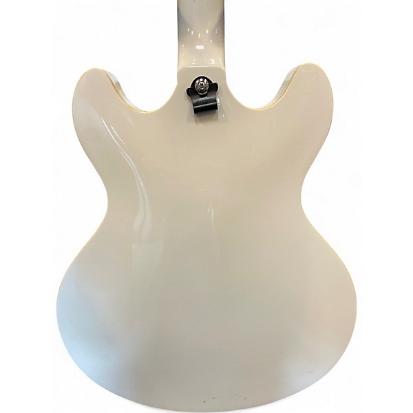 Used D'Angelico Premier Series DC Classic White Hollow Body Electric Guitar