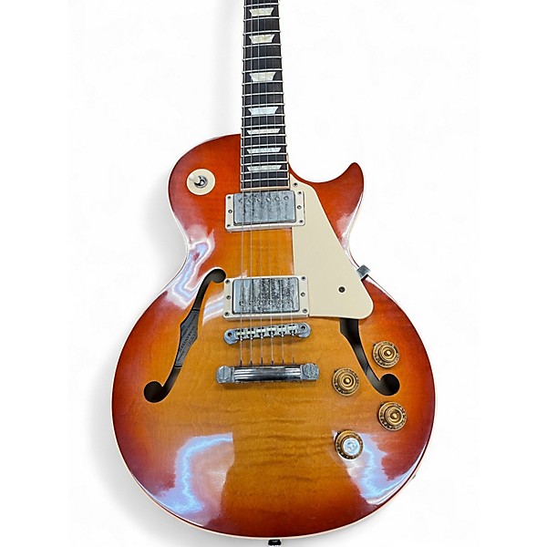 Used Gibson ES Les Paul Heritage Sunburst Hollow Body Electric Guitar