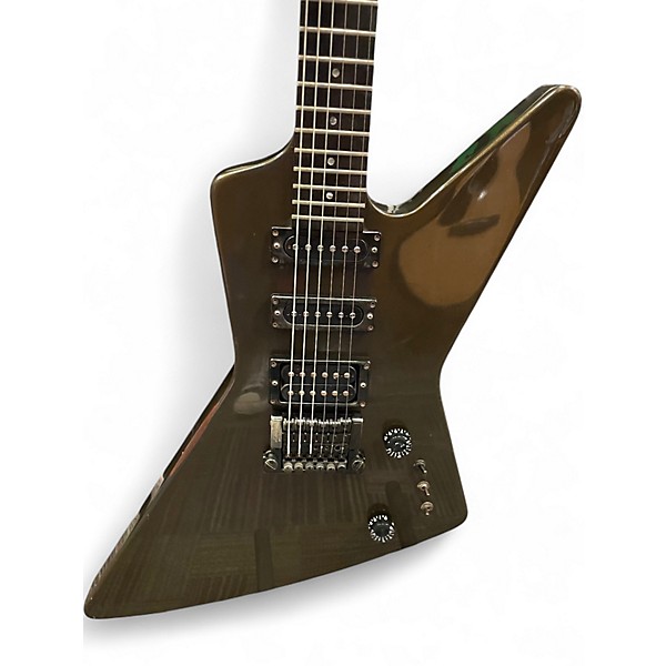 Vintage 1985 Gibson Explorer 425 Black Solid Body Electric Guitar