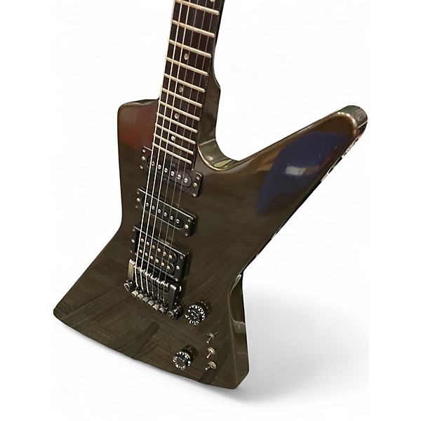 Vintage 1985 Gibson Explorer 425 Black Solid Body Electric Guitar