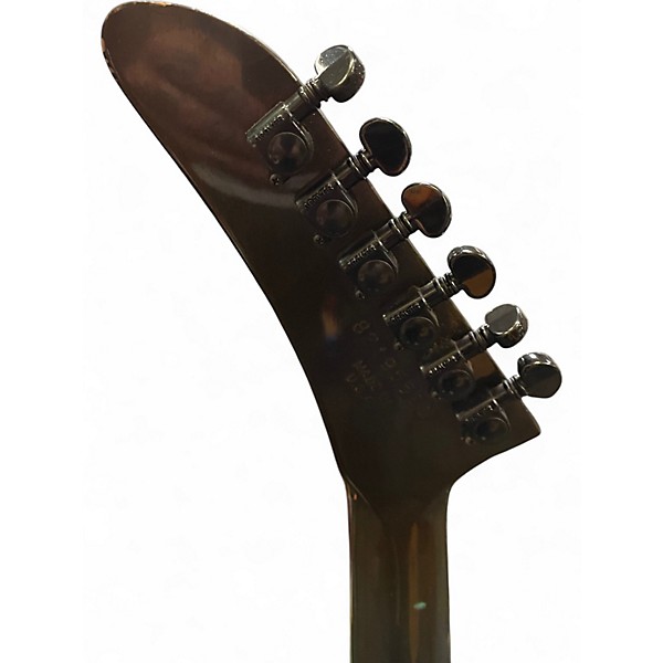 Vintage 1985 Gibson Explorer 425 Black Solid Body Electric Guitar