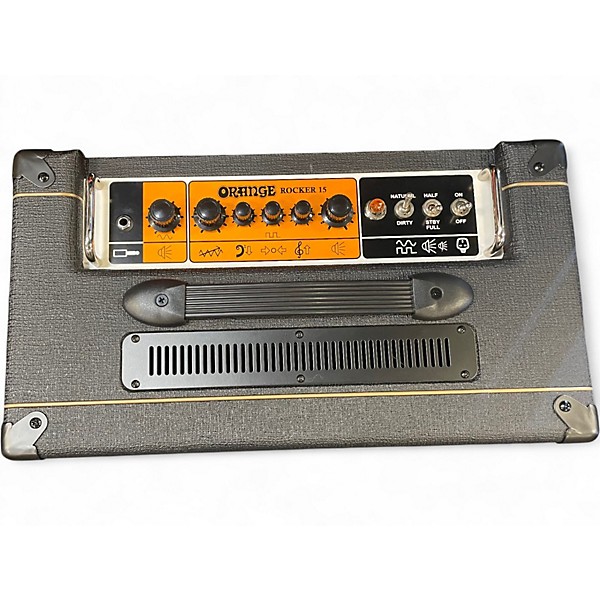 Used Orange Amplifiers ROCKER 15 BLACK Guitar Combo Amp