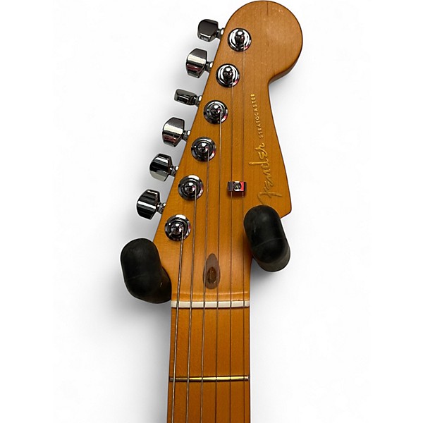 Used Fender American Ultra II Stratocaster White Solid Body Electric Guitar