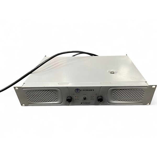 Used Crown X1000 Stereo 2x300W Power Amp