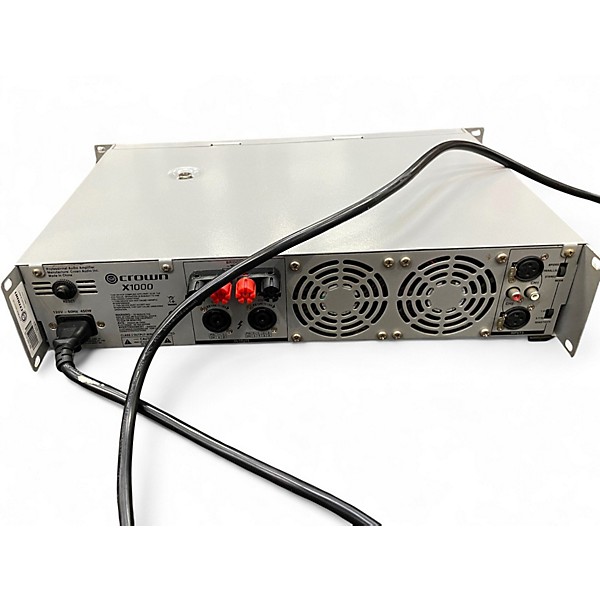 Used Crown X1000 Stereo 2x300W Power Amp