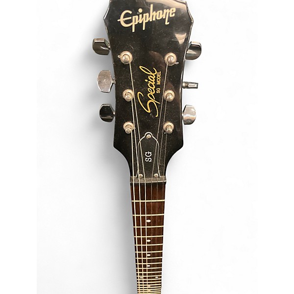 Used Epiphone SG Special Bolt On Black Solid Body Electric Guitar