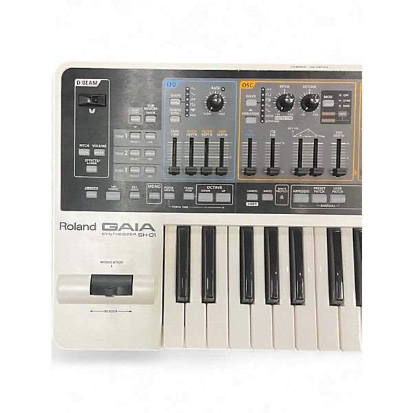 Used Roland Gaia SH01 37 Key Synthesizer