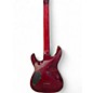 Used Ltd H1000 Trans Red Solid Body Electric Guitar thumbnail