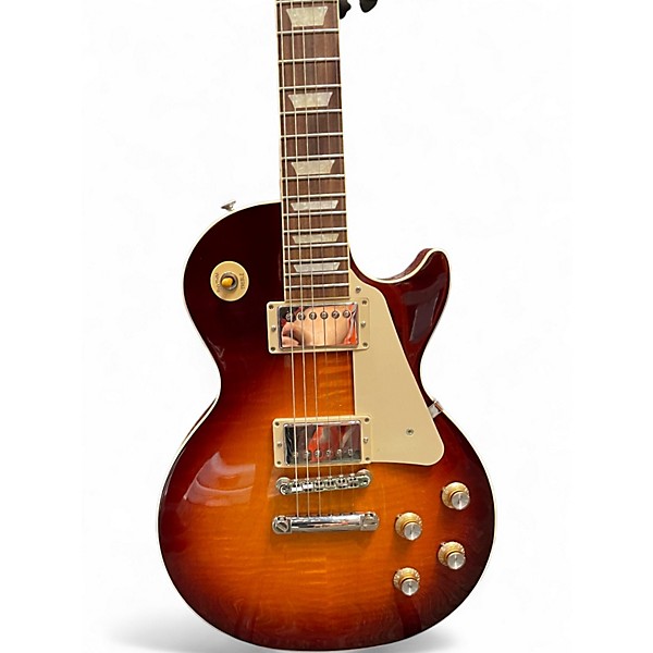 Used 2025 Gibson Les Paul Standard '60s AAA Flame Top Sunburst Solid Body Electric Guitar