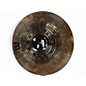 Used MEINL 16in CUSTOMS DUAL CRASH Cymbal