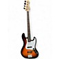 Used Squier Affinity Jazz Bass Sunburst Electric Bass Guitar thumbnail