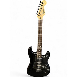 Used Squier Contemporary Stratocaster HSS Black Solid Body Electric Guitar