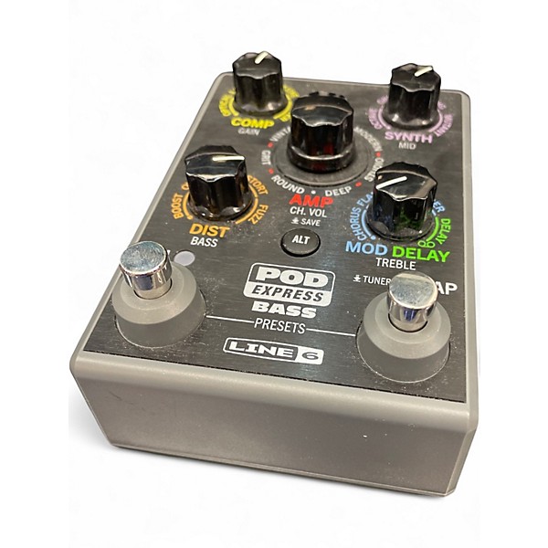 Used Line 6 POD EXPRESS BASS Bass Effect Pedal