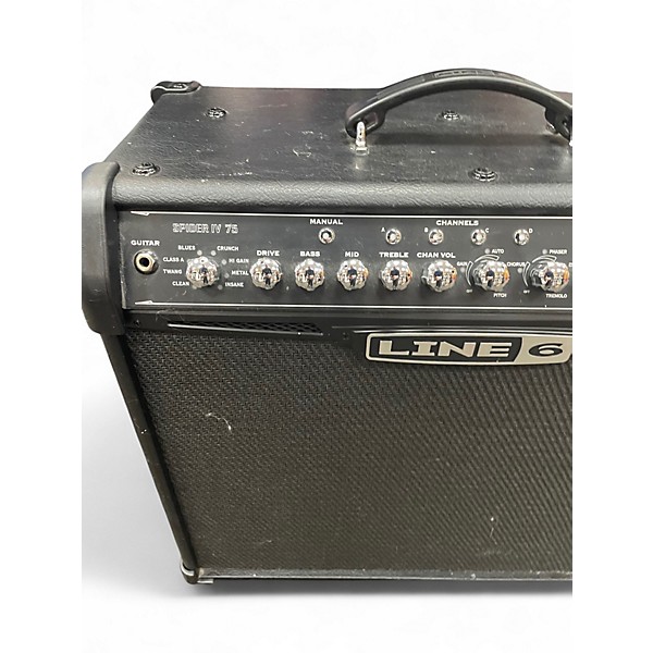 Used Line 6 Spider IV 75W 1x12 Guitar Combo Amp