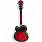 Used Ibanez AF75T Crimson Red Burst Hollow Body Electric Guitar