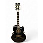 Used D'Angelico EXCEL GRAMERCY Black and White Acoustic Guitar thumbnail
