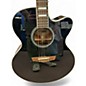 Used D'Angelico EXCEL GRAMERCY Black and White Acoustic Guitar
