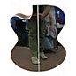 Used D'Angelico EXCEL GRAMERCY Black and White Acoustic Guitar