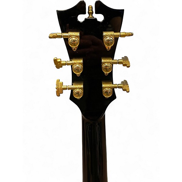 Used D'Angelico EXCEL GRAMERCY Black and White Acoustic Guitar