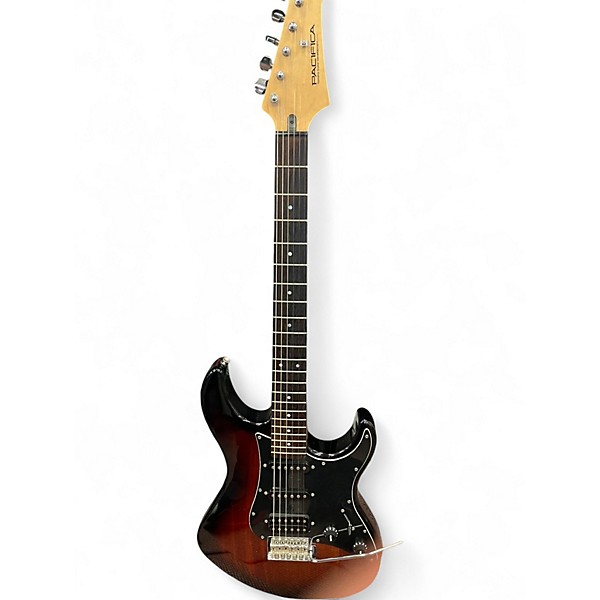 Used Yamaha Pacifica 2 Color Sunburst Solid Body Electric Guitar