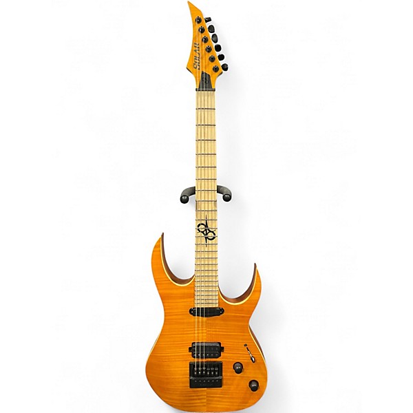 Used Solar Guitars SB1,6FA Natural Solid Body Electric Guitar