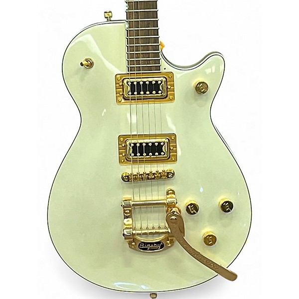Used Gretsch Guitars G5237TG Electromatic Jet FT Bigsby LTD White Solid Body Electric Guitar