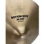 Used Zildjian 14in A ROCK HI HAT BOTTOM Cymbal