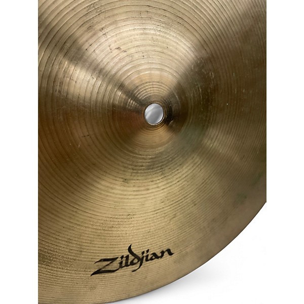 Used Zildjian 14in A ROCK HI HAT BOTTOM Cymbal