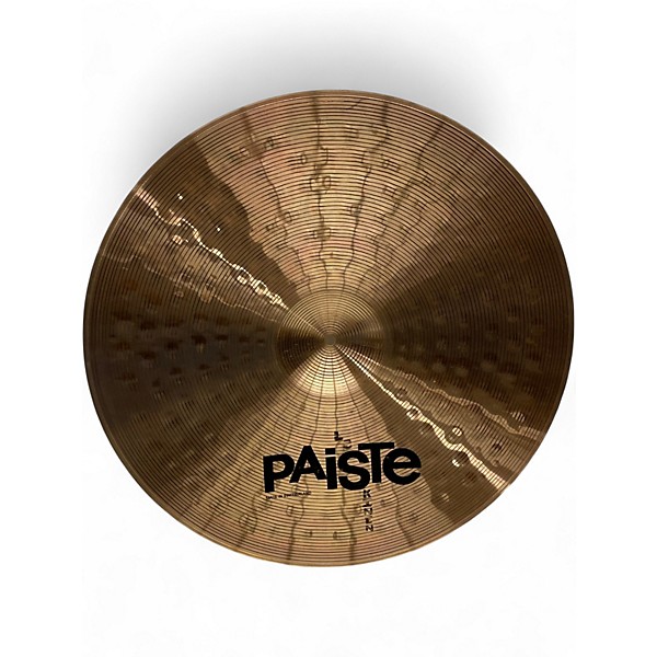 Used Paiste 22in ALPHA HEAVY RIDE Cymbal